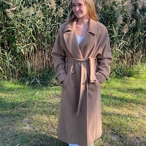 Vintage Donny Brook Long Wool Camel 